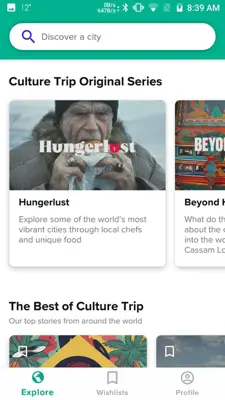 Culture Trip android App screenshot 4